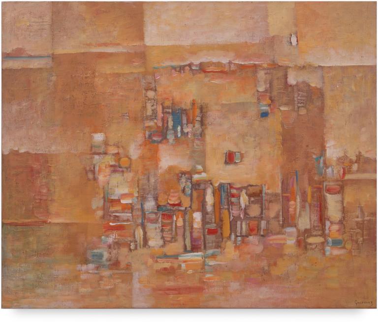 Catalogue raisonné, Abdelkader Guermaz, Vision astrale — 1992