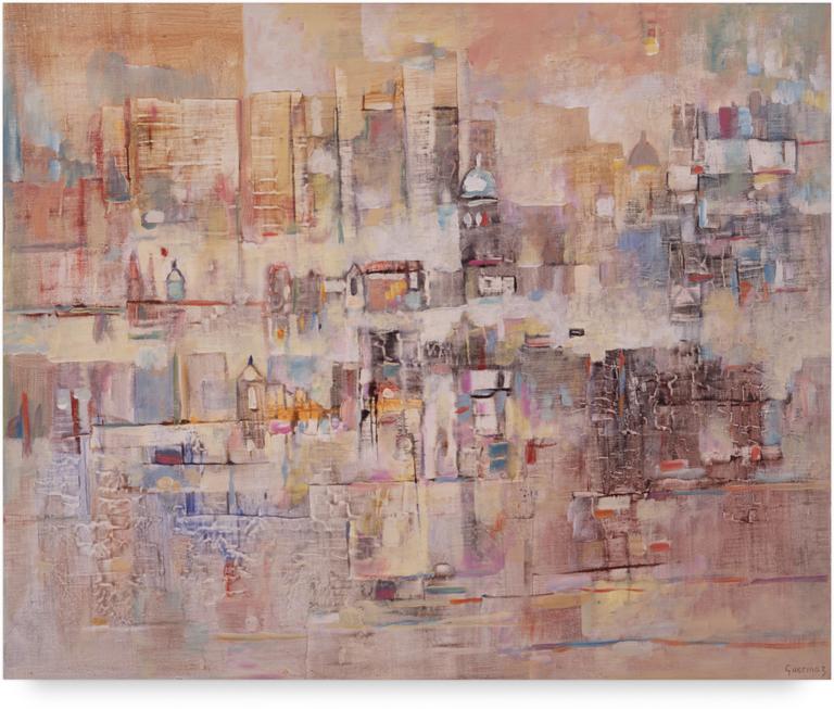Catalogue raisonné, Abdelkader Guermaz, Cité ésotérique — 1994