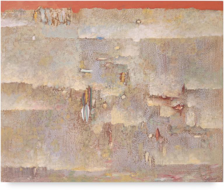 Catalogue raisonné, Abdelkader Guermaz, Paysage éthérique — 1996