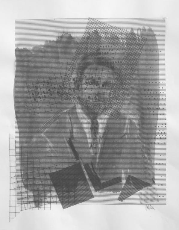 Catalogue raisonné, Bernadette Delrieu, Mémoire d'une vie, portrait n°13 - 1991