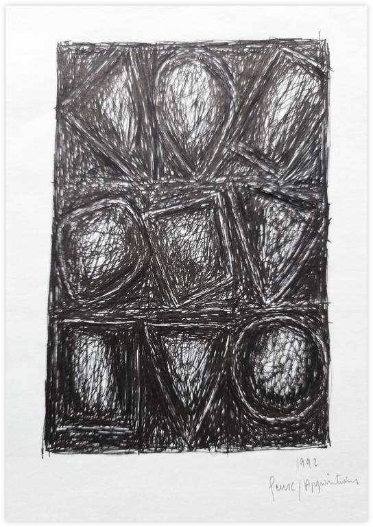 Catalogue raisonné, Bernadette Delrieu, Feux, apparitions n°02 - 1992