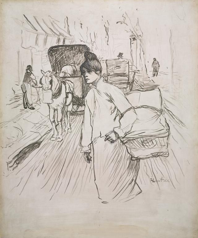 Catalogue raisonné, Henri de Toulouse-Lautrec, La Blanchisseuse — 1888