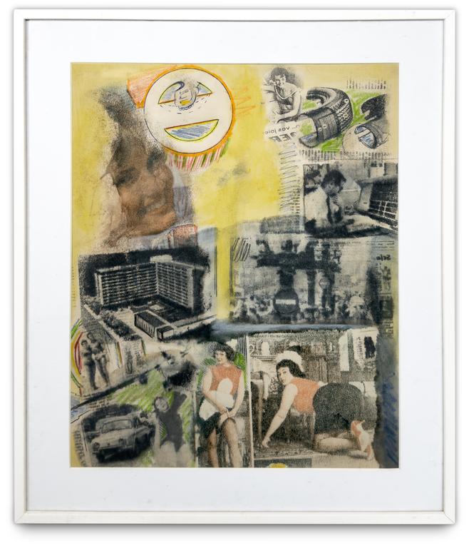 Catalogue raisonné, Jean-Jacques Lebel, Sans titre (transfert) - circa 1964