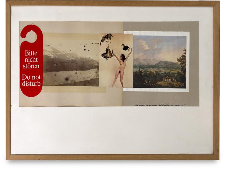 Catalogue raisonné, Jean-Jacques Lebel, Télescopage de panoramas hitchcockiens - circa 1990