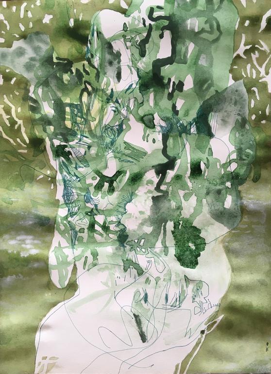 Catalogue raisonné, Daniel Boursin, green swamp introvert— 2020
