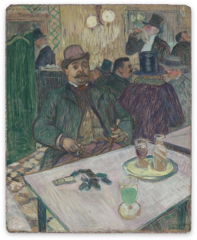 Catalogue raisonné, Henri de Toulouse-Lautrec, Monsieur Boileau au café — 1893