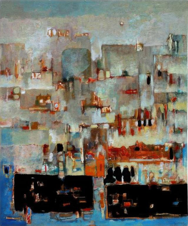 Catalogue raisonné, Abdelkader Guermaz, Féerie spatiale — 1992