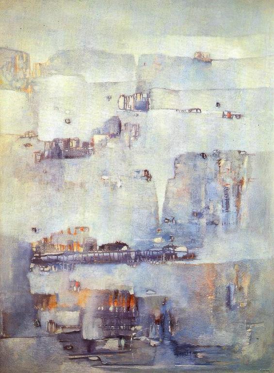 Catalogue raisonné, Abdelkader Guermaz, Bleu récalcitrant — 1977