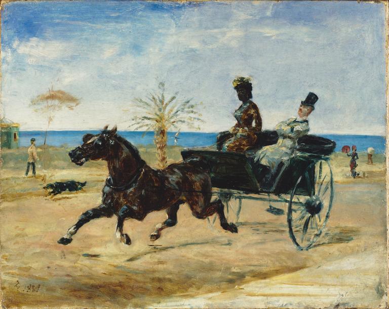 Catalogue raisonné, Henri de Toulouse-Lautrec, La Comtesse noire — 1881