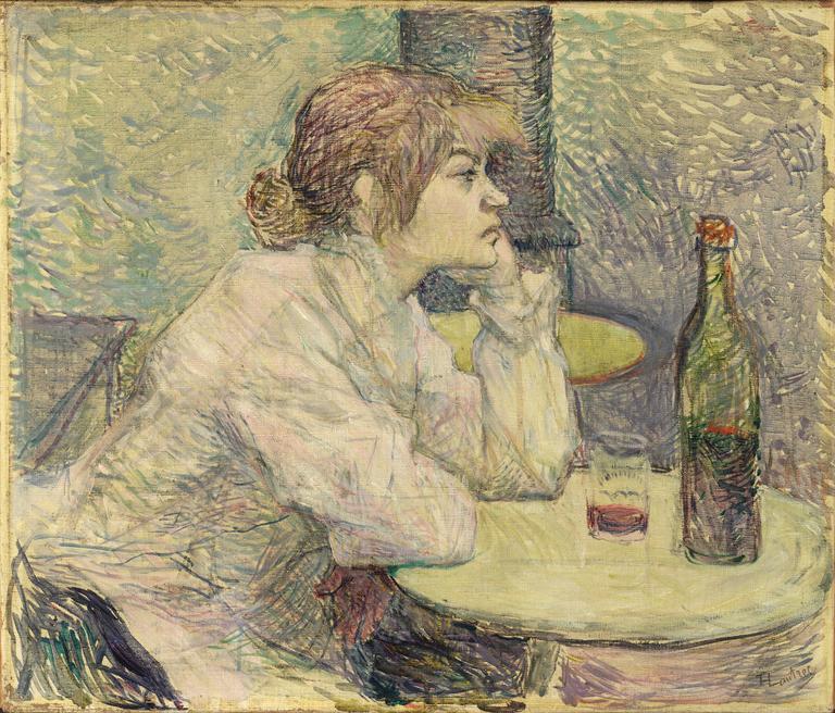 Catalogue raisonné, Henri de Toulouse-Lautrec, Gueule de Bois / La Buveuse circa 1887-1889