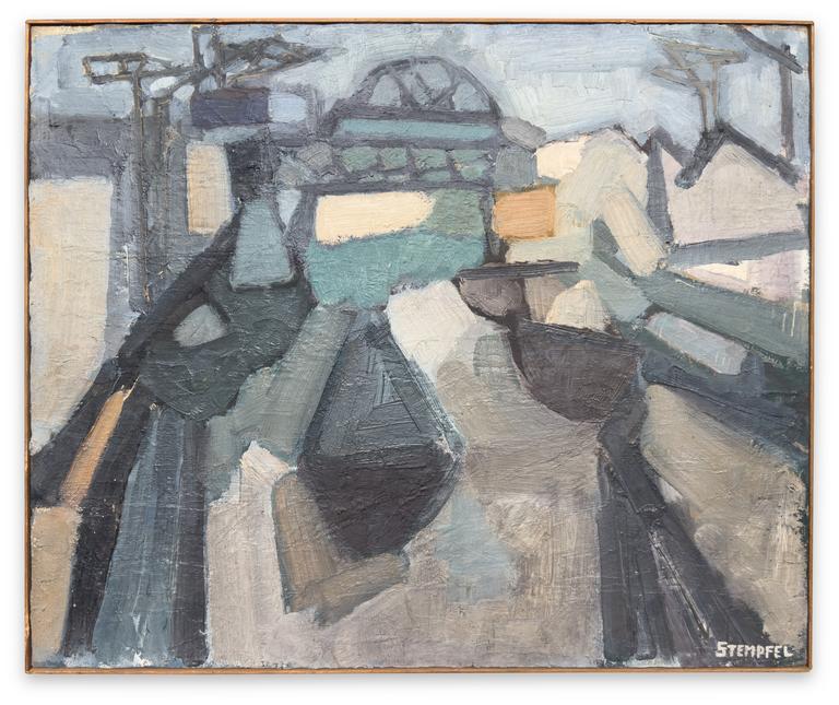 Catalogue raisonné, André Stempfel, Le Canal — 1960