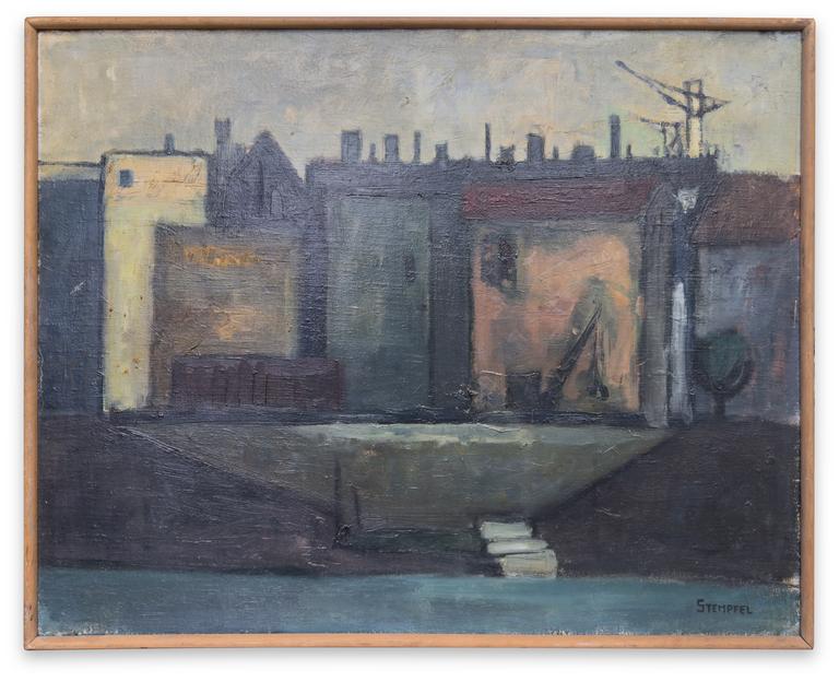 Catalogue raisonné, André Stempfel, Quai — 1957
