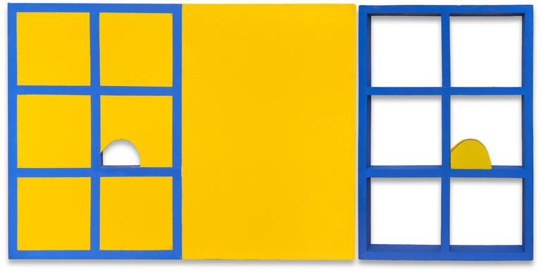 Catalogue raisonné, André Stempfel, Fenêtre avec fragment déplacé — 1985