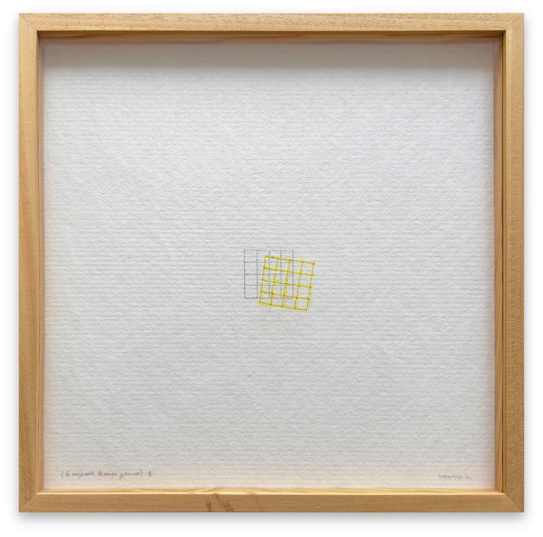 Catalogue raisonné, André Stempfel, Le Seize noir, le seize jaune (2) — 2000