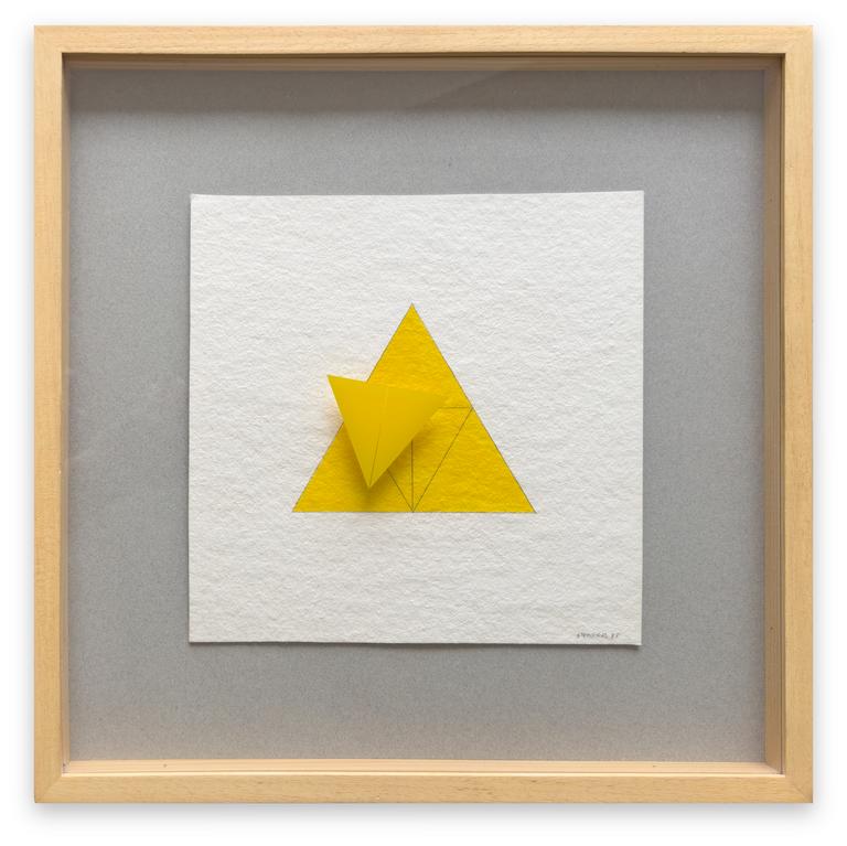Catalogue raisonné, André Stempfel, Triangles superposés — 1995
