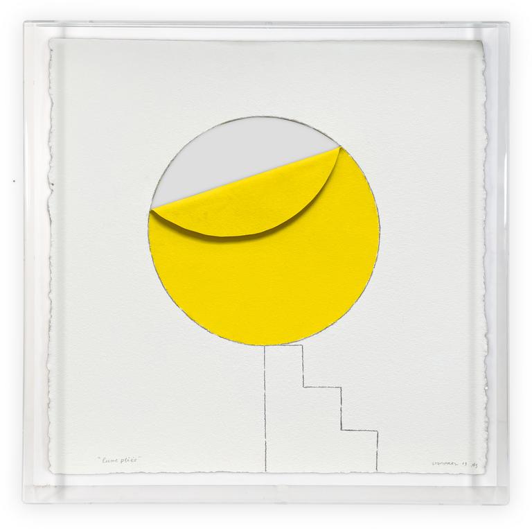Catalogue raisonné, André Stempfel, lune pliée — 2019