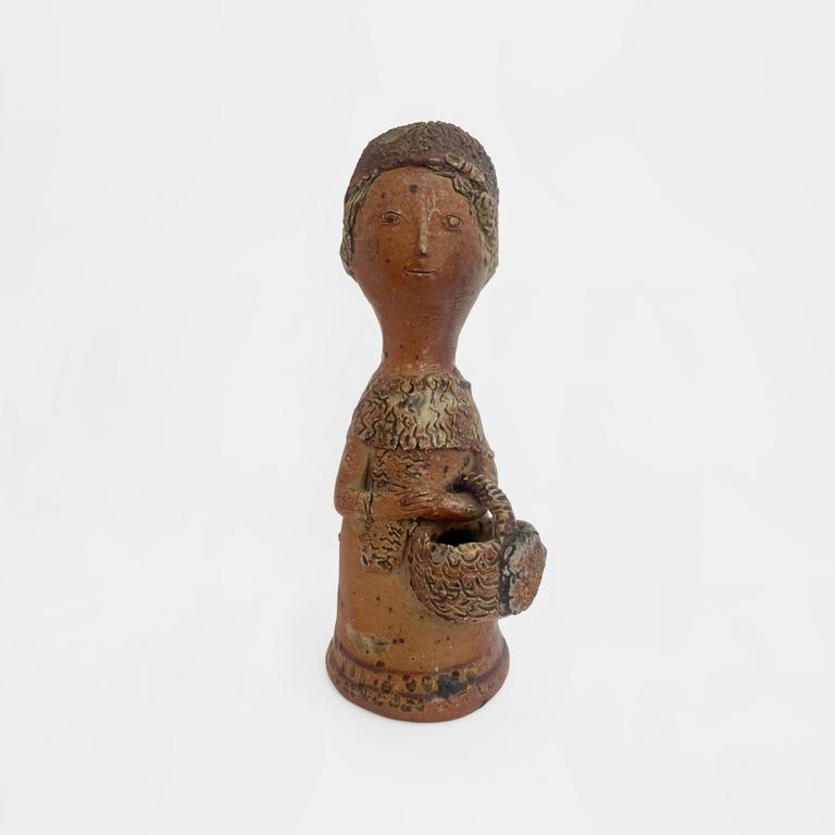 Catalogue raisonné, Jean & Jacqueline Lerat, Femme au bonnet tricoté (bouquetière), 1960