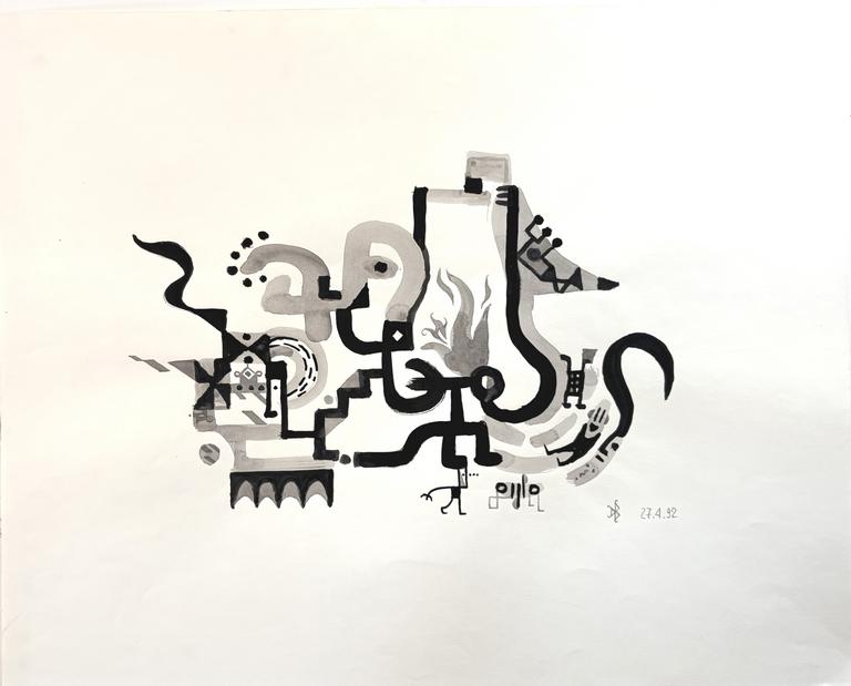 Catalogue raisonné, Daniel Boursin, circuit imprimé — 1992