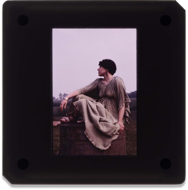 Catalogue raisonné, Claude Grobéty, Modèle assis, tunique, 1980