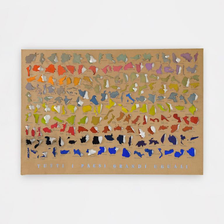 Catalogue raisonné, Julie Polidoro, TUTTI I PAESI GRANDI UGUALI — 2025