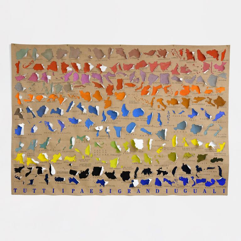 Catalogue raisonné, Julie Polidoro, TUTTI I PAESI GRANDI UGUALI — 2025