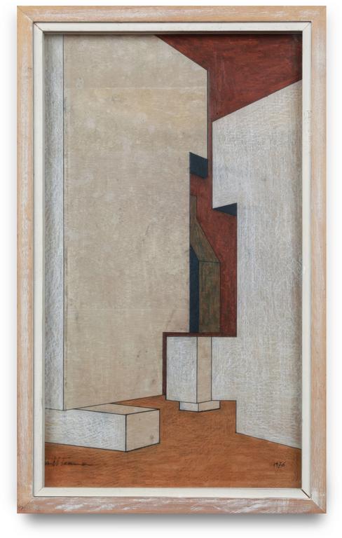 Catalogue raisonné, Francesco Marino di Teana, Entrado métafisico ou développement architectural — 1976