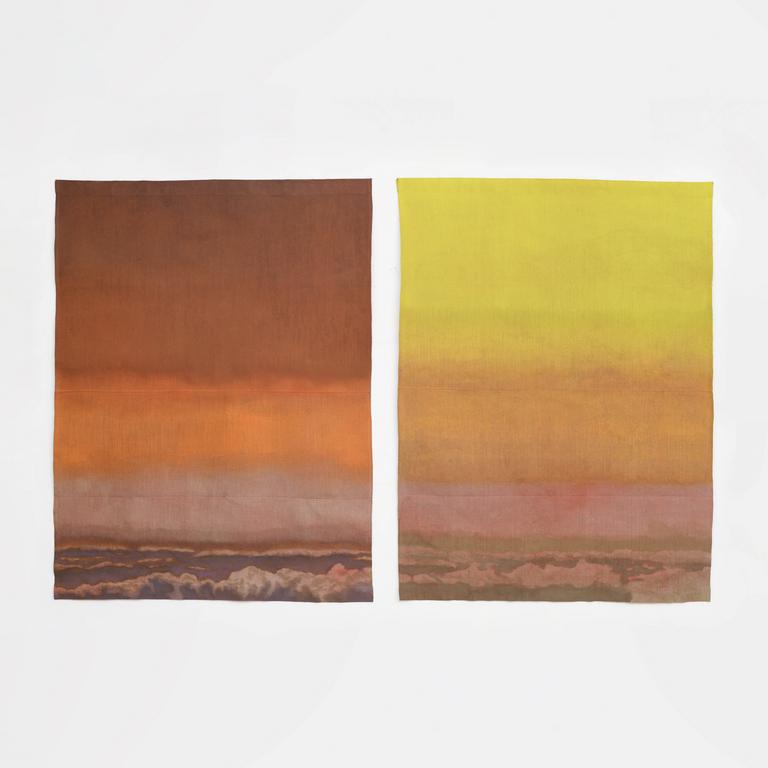 Catalogue raisonné, Julie Polidoro, THE HORIZON LOOKS AT ME III, IV — 2024