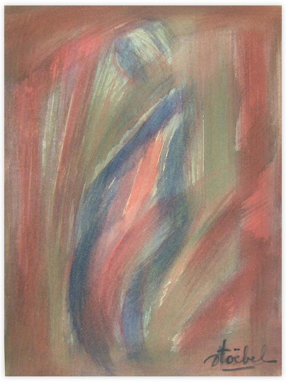 Catalogue raisonné, Edgar Stoëbel, lavis - intimity — 