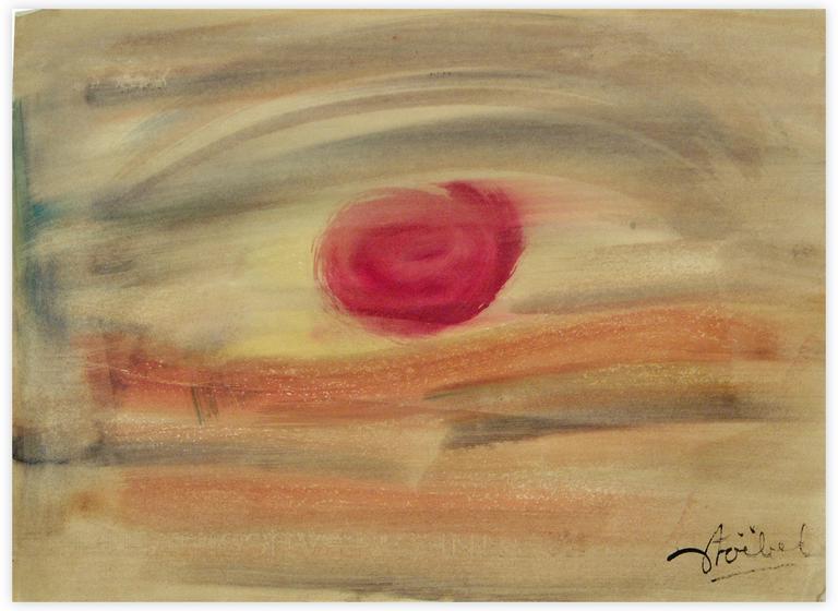 Catalogue raisonné, Edgar Stoëbel, lavis - between earth and sky — 