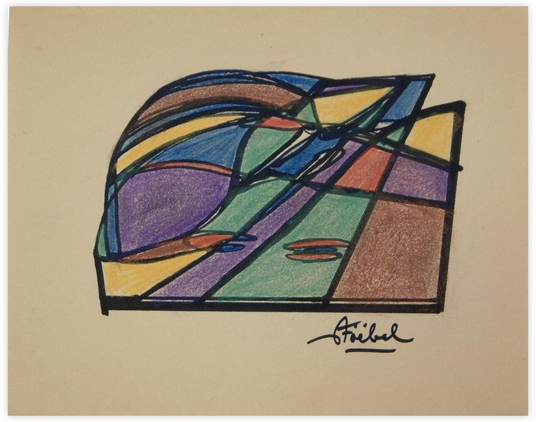 Catalogue raisonné, Edgar Stoëbel, abstract — 