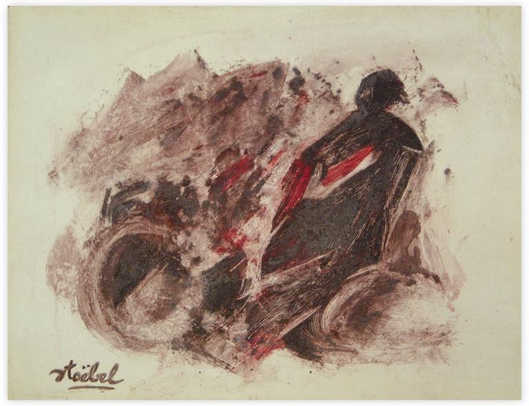 Catalogue raisonné, Edgar Stoëbel, en 2 roues ? — 