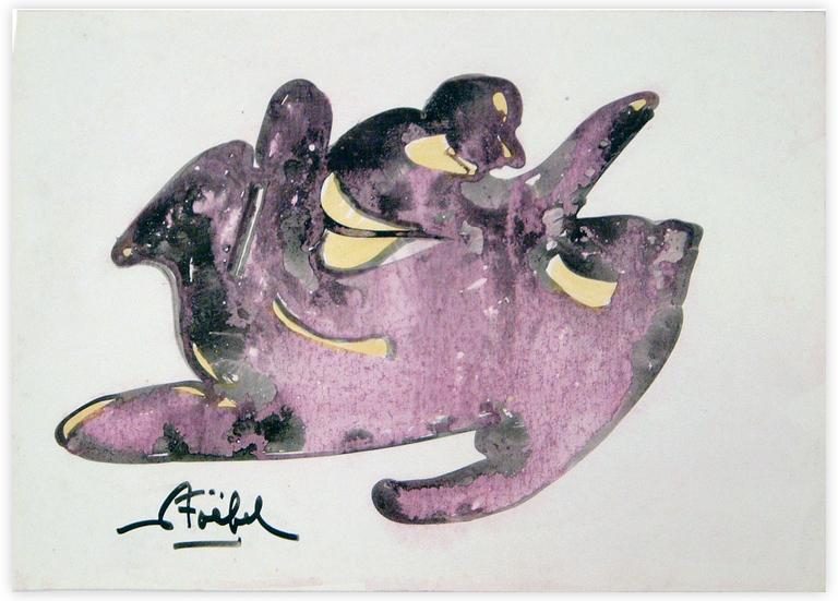 Catalogue raisonné, Edgar Stoëbel, abstract — 