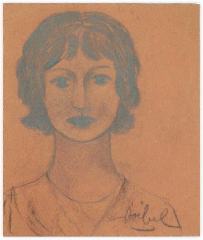 Catalogue raisonné, Edgar Stoëbel, portrait — 