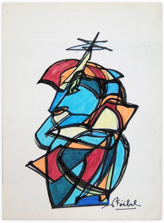 Catalogue raisonné, Edgar Stoëbel, abstract — 