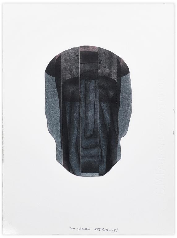 Catalogue raisonné, Henri Maccheroni, Le Voile de Sainte Véronique, « Crânes et Vanités » - 1995