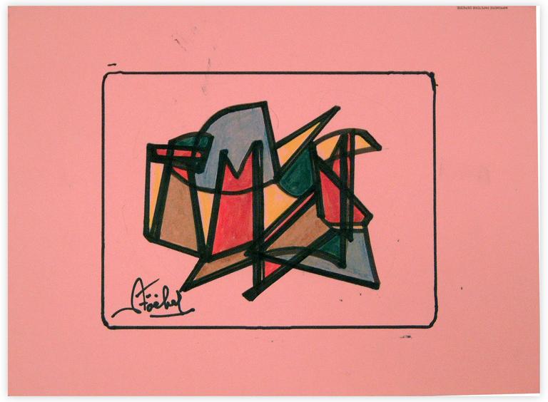 Catalogue raisonné, Edgar Stoëbel, abstract — 