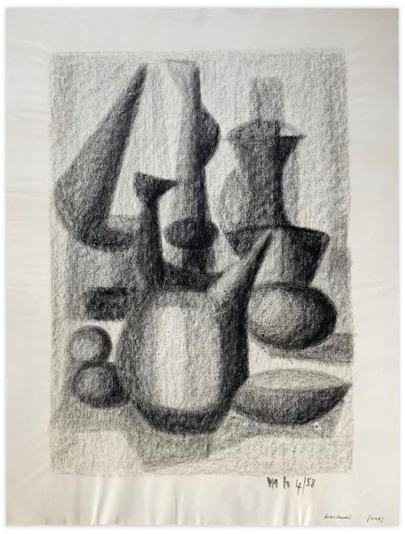 Catalogue raisonné, Henri Maccheroni, Sans titre, Journal de l’œuvre - 1958
