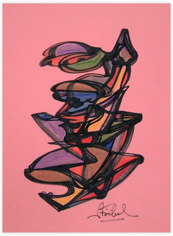Catalogue raisonné, Edgar Stoëbel, abstract — 