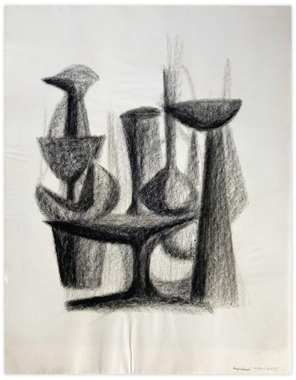 Catalogue raisonné, Henri Maccheroni, Sans titre, Journal de l’œuvre - 1958
