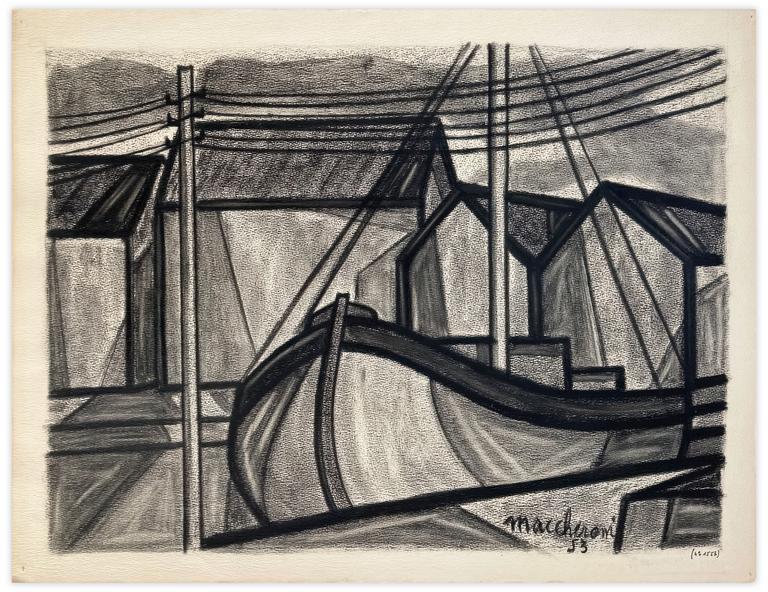 Catalogue raisonné, Henri Maccheroni, Sans titre, Journal de l’œuvre - 1953
