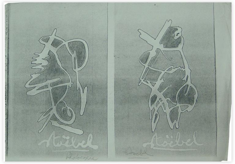 Catalogue raisonné, Edgar Stoëbel, abstract — 