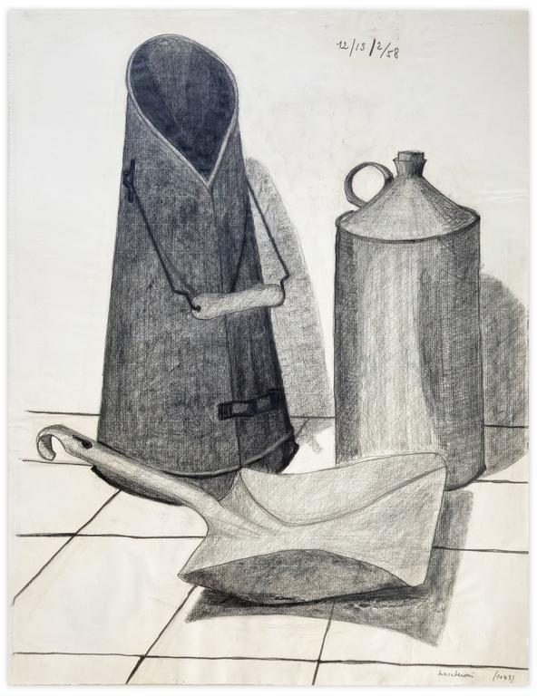 Catalogue raisonné, Henri Maccheroni, Sans titre, Journal de l’œuvre - 1958
