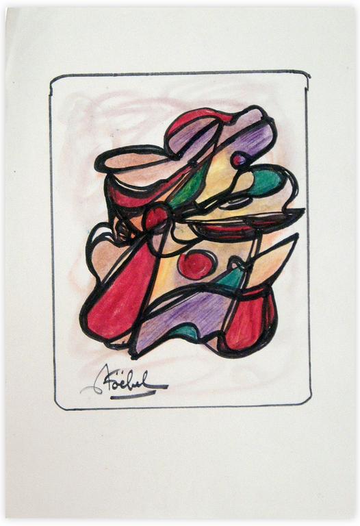 Catalogue raisonné, Edgar Stoëbel, abstract — 