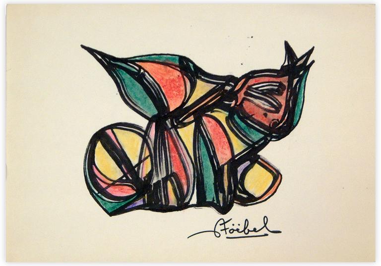 Catalogue raisonné, Edgar Stoëbel, abstract — 
