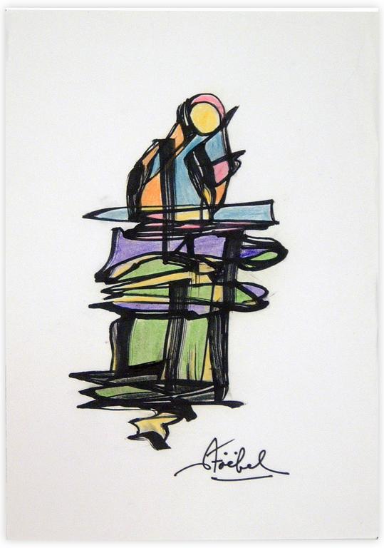 Catalogue raisonné, Edgar Stoëbel, abstract — 