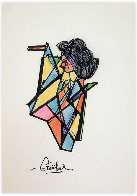 Catalogue raisonné, Edgar Stoëbel, abstract — 
