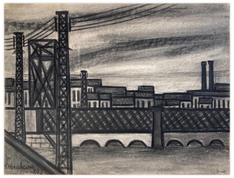 Catalogue raisonné, Henri Maccheroni, Sans titre, Journal de l’œuvre - 1955
