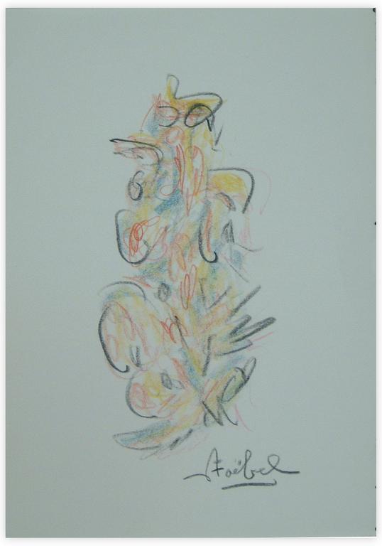 Catalogue raisonné, Edgar Stoëbel, abstract — 