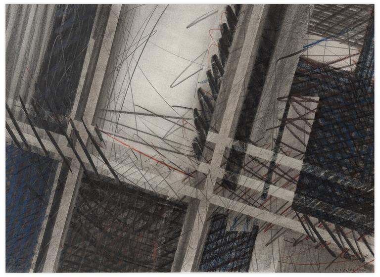 Catalogue raisonné, Henri Maccheroni, Croisements dans la ville - 1981