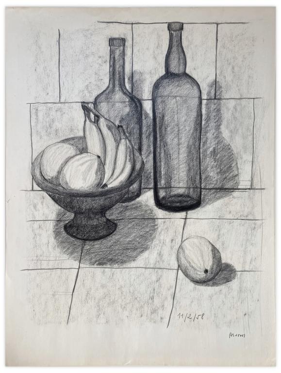 Catalogue raisonné, Henri Maccheroni, Sans titre, Journal de l’œuvre - 1958